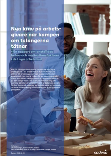 Bild på rapporten "Nya krav på arbetstagare när kampen om talangerna tätnar"